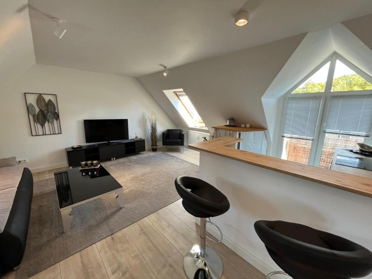 Attraktives Appartement Im Stadtzentrum Plauen Balkon Lift Экстерьер фото